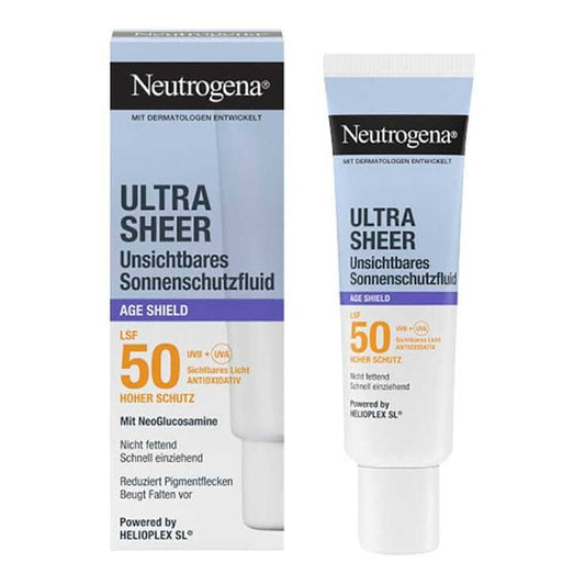 Neutrogena Ultra Sheer nevidljivi fluid SPF50 Age Shield 50 ml