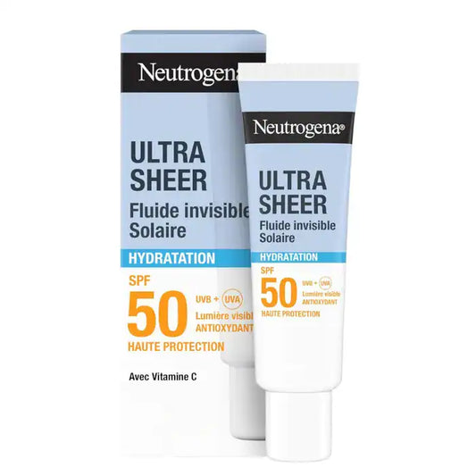 Neutrogena Ultra Sheer nevidljivi fluid SPF50 Hidratacija 50 ml