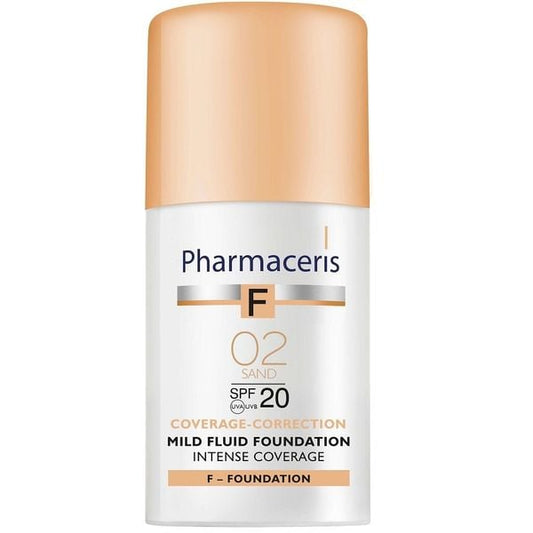 Pharmaceris Tečni puder za intenzivno prekrivanje (SAND02) SPF 20 30 ml