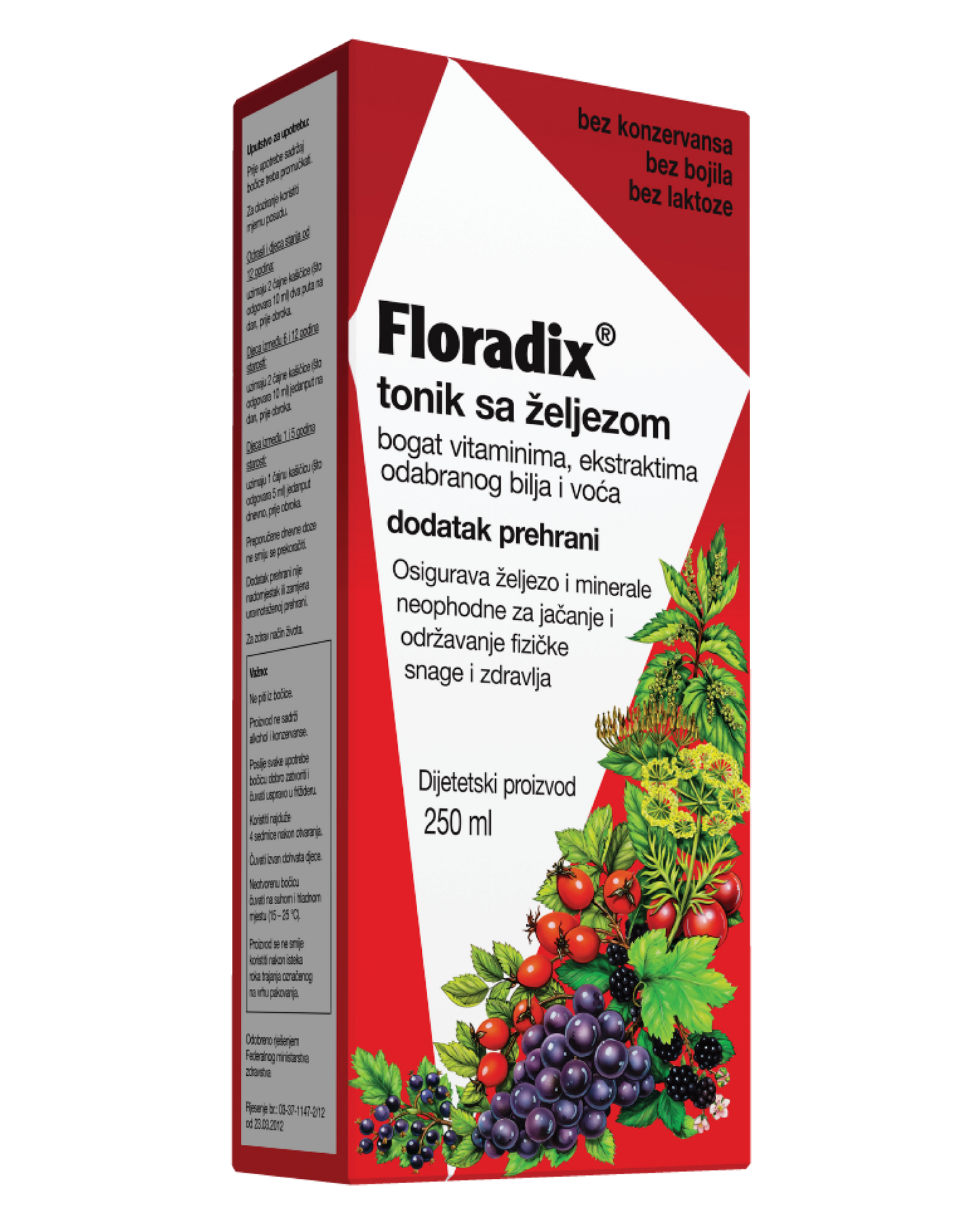 Floradix tonik sa željezom 250 ml