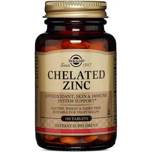 Solgar Cink kelat 100 tableta