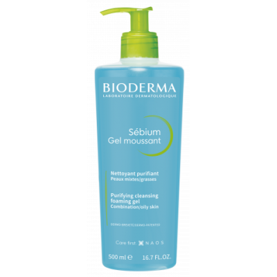 Bioderma Sebium Gel moussant 500ml