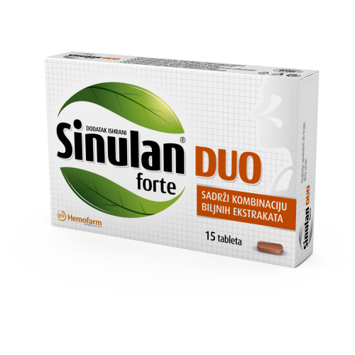 Sinulan forte duo 15 tableta