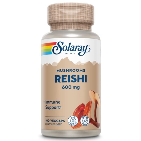 Solaray Reishi gljive 600 mg 100 kapsula