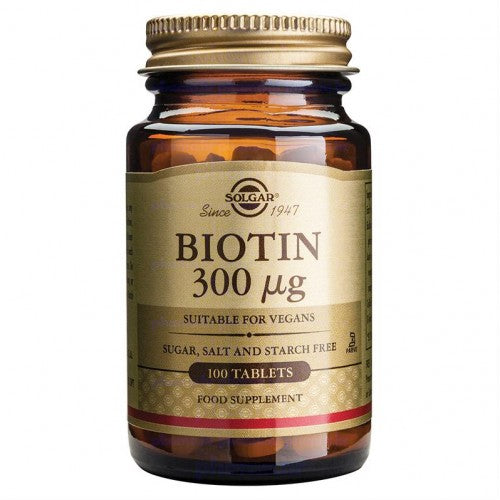 Solgar Biotin 100 tableta