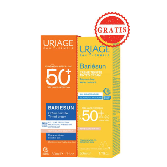 Uriage Set Bariesun SPF50 tonirana krema FAIR 50 ml + GRATIS SPF50 tonirana krema FAIR 50 ml
