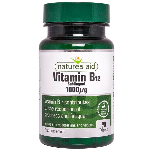 Vitamin B12 1000mcg 90 sublingvalnih tableta