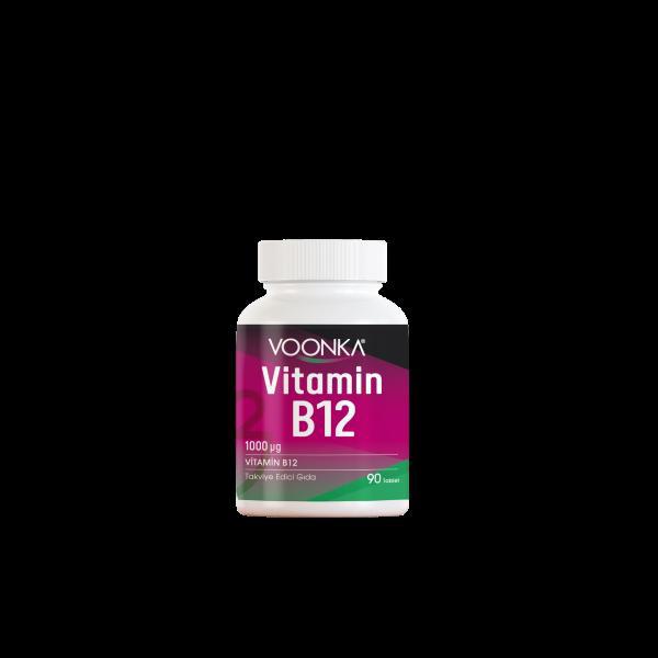 Voonka vitamin B12 1000mcg a90