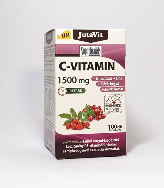 Vitamin C 1500 mg+D3+Zn 100 tableta