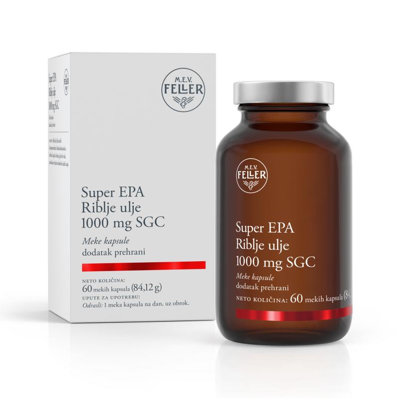 M.E.V. FELLER Super EPA riblje ulje 1000 mg 60 kapsula