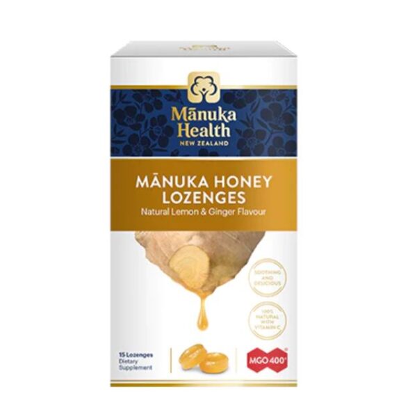 Manuka pastile limun/đumbir +MGO 400+ 15 pastila