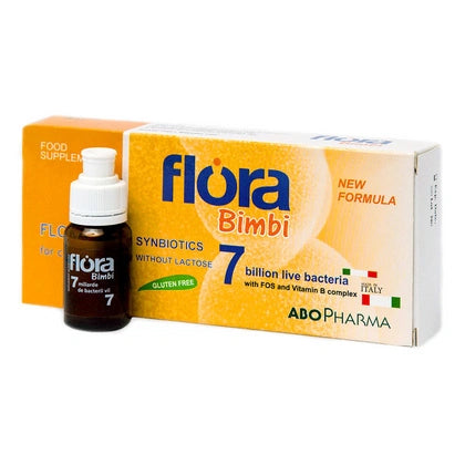 ABO flora 7 biliona probiotik 6 ampule