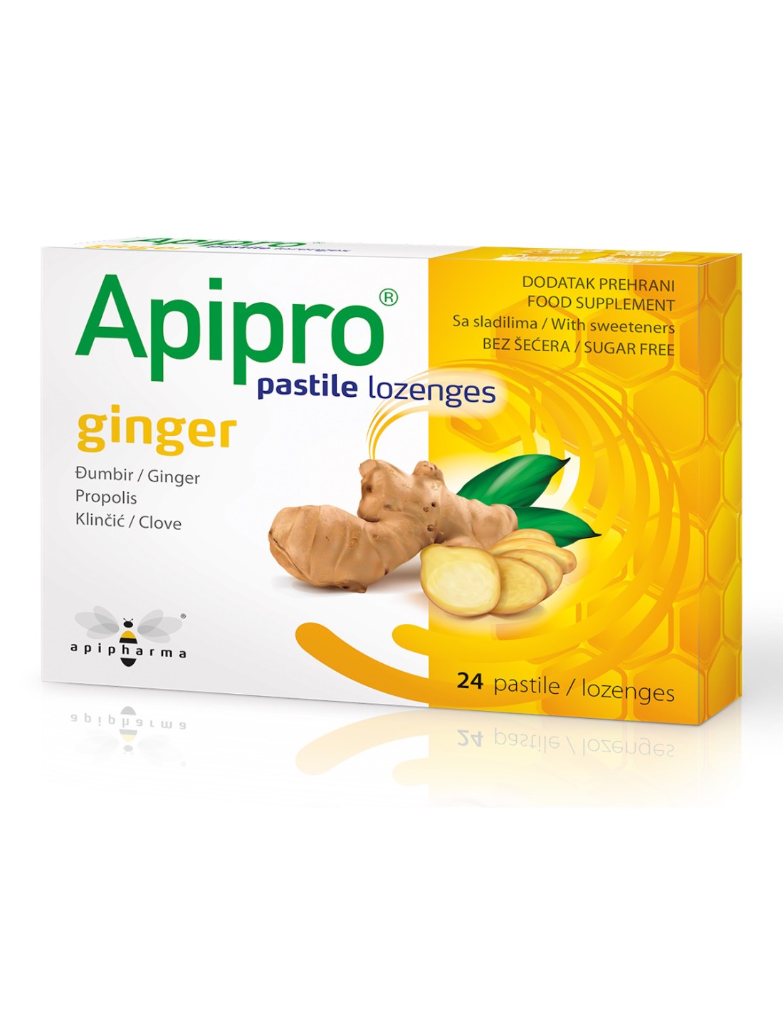 Apipro ginger pastile a24