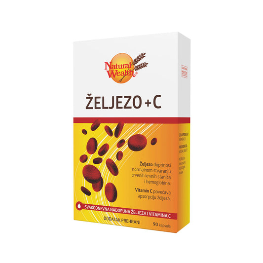 N.W. Željezo + vit. C 90 tableta