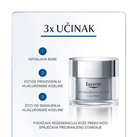 Eucerin Hyaluron-Filler noćna krema 50ml