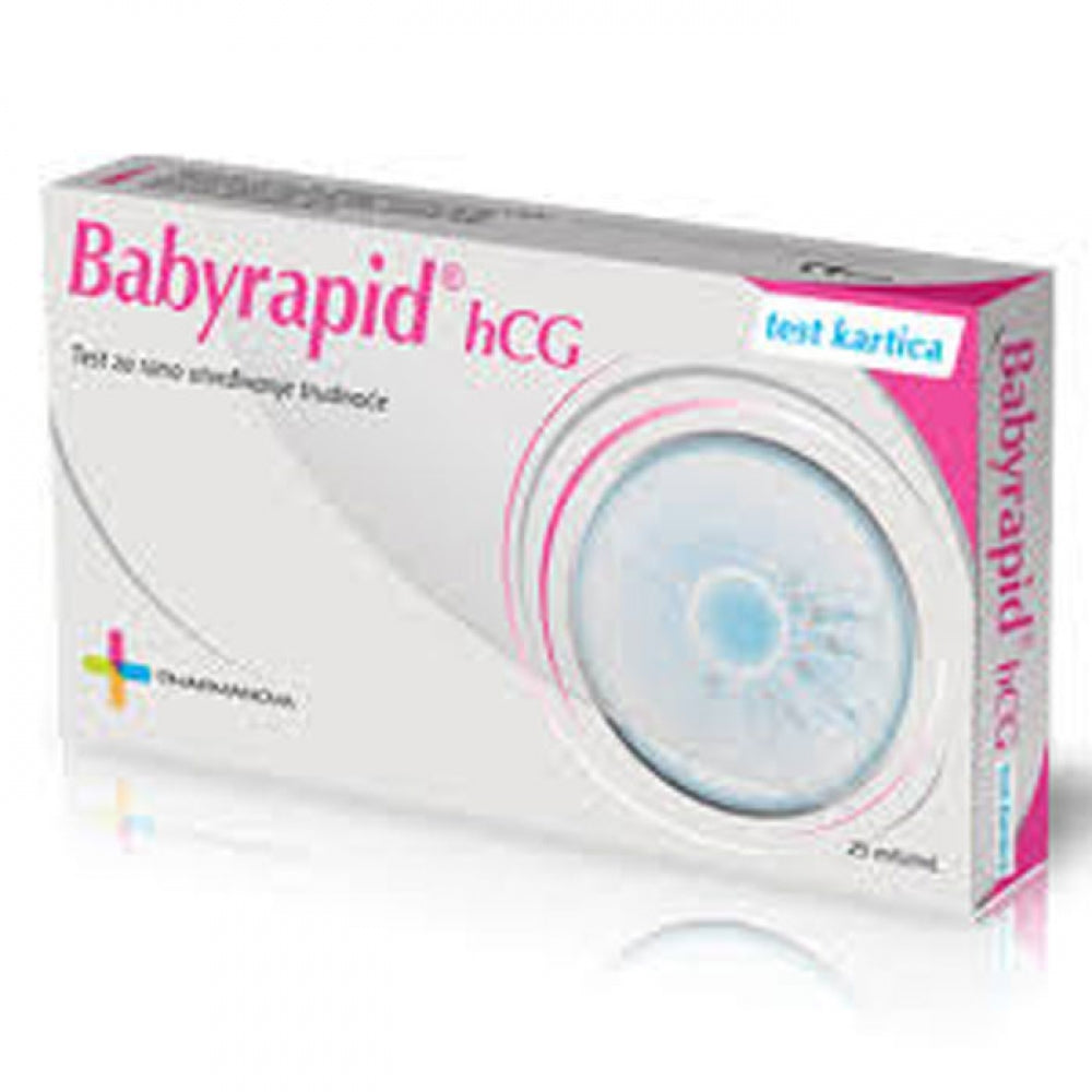 Babyrapid HCG test kartica za utvrđivanje  trudnoće