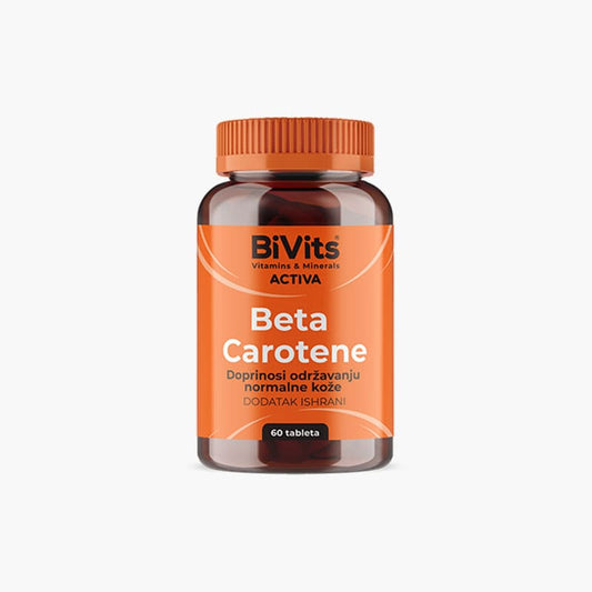 BIVITS ACTIVA BETA-CAROTENE A 60 TBL KOM