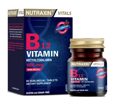 Nutrixin Vitamin B12 sublingvalni 1000 mcg 60 tableta