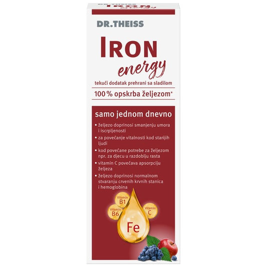 Iron energy sirup 250 ml