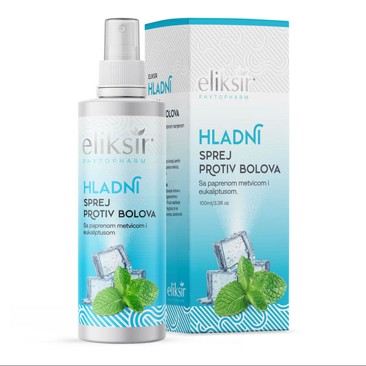 Eliksir hladni sprej protiv bolova
