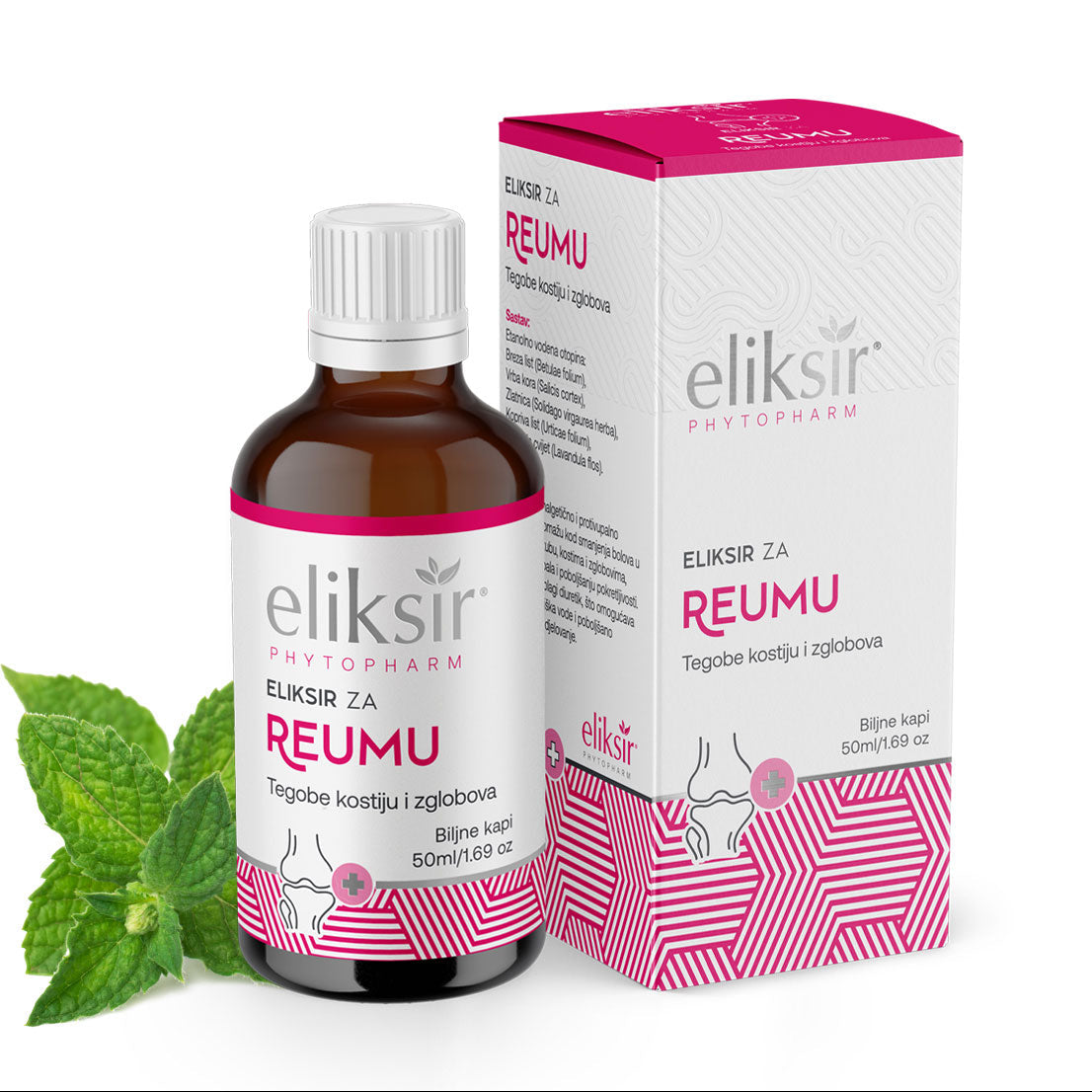 Eliksir za Reumu 50ml (kičma, kosti i zglobovi)