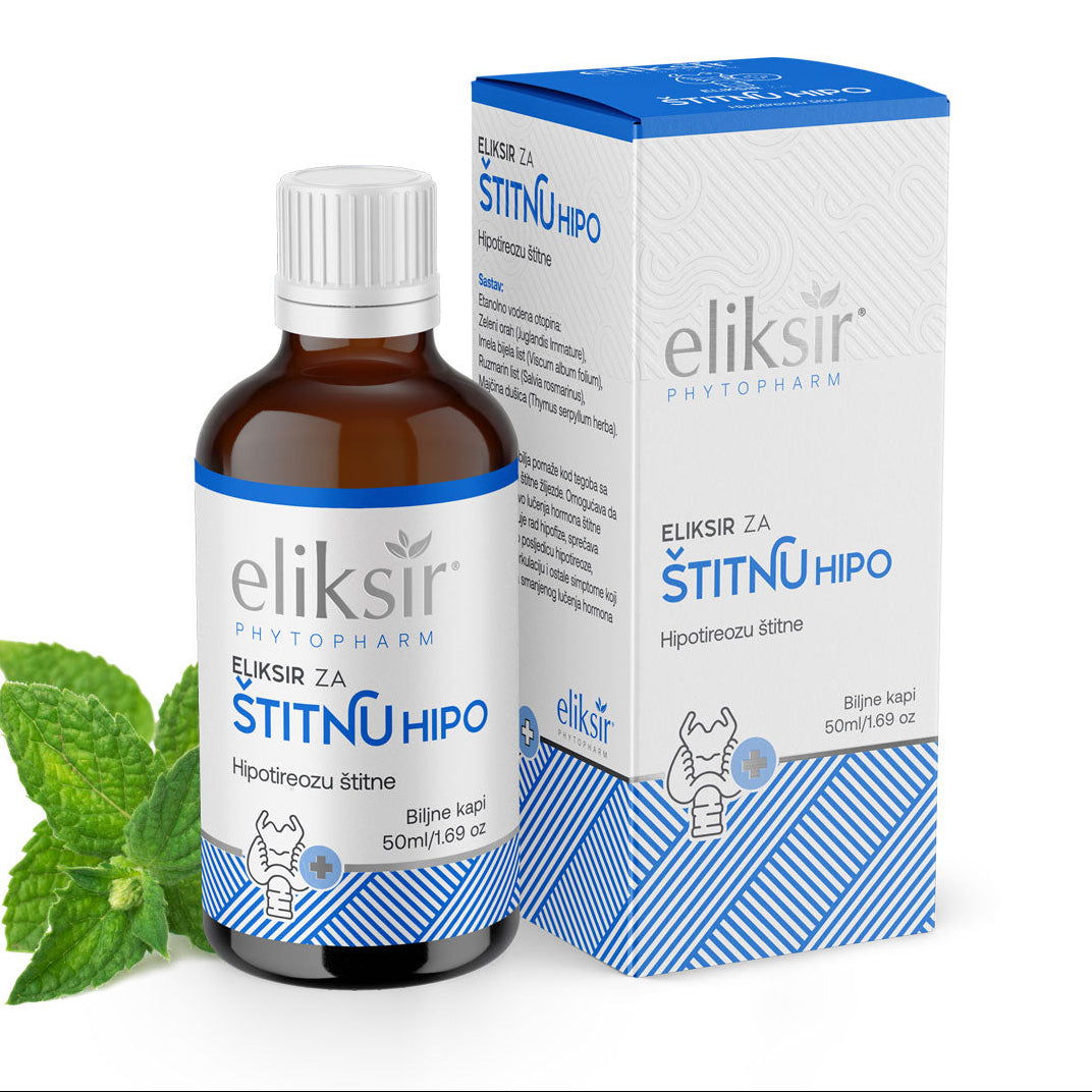 Eliksir za Štitnu (HIPO) 50ml – Usporen rad štitne