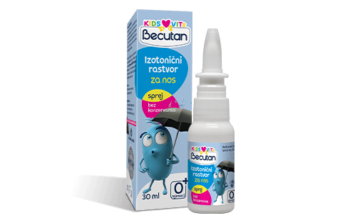 Becutan kids izotonični rastvor za nos 30ml