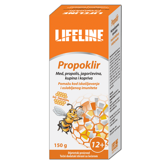 Propoklir sirup propolis,med,jagor, kup i kopr 150ml