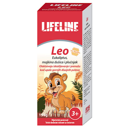 Leo sirup eukaliptus,majčina dušica i plućnjak 150ml