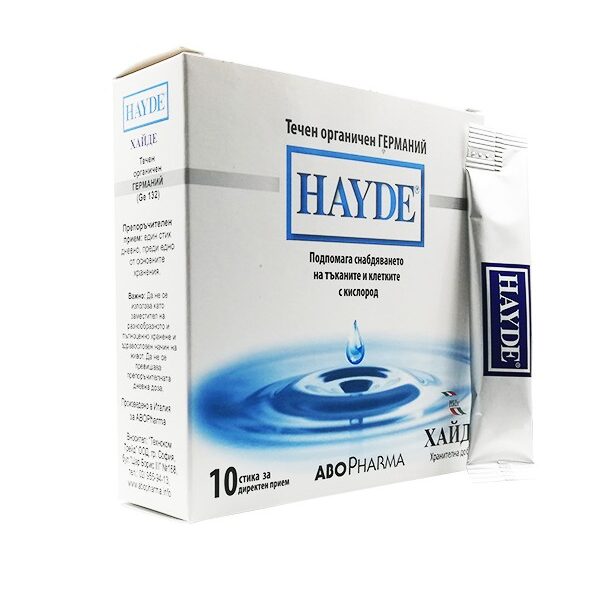 ABO Hayde direct a 10 Tečni organski germanijum