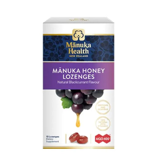 Manuka pastile crna ribizla +MGO 400+ 15 pastila