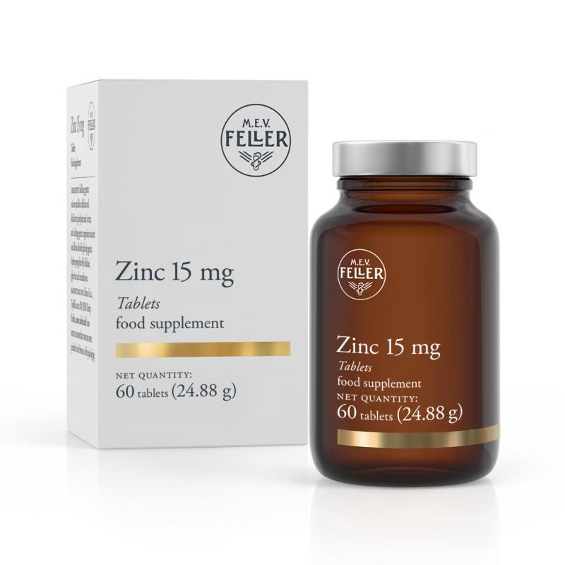 M.E.V. FELLER cink 15 mg 60 tableta
