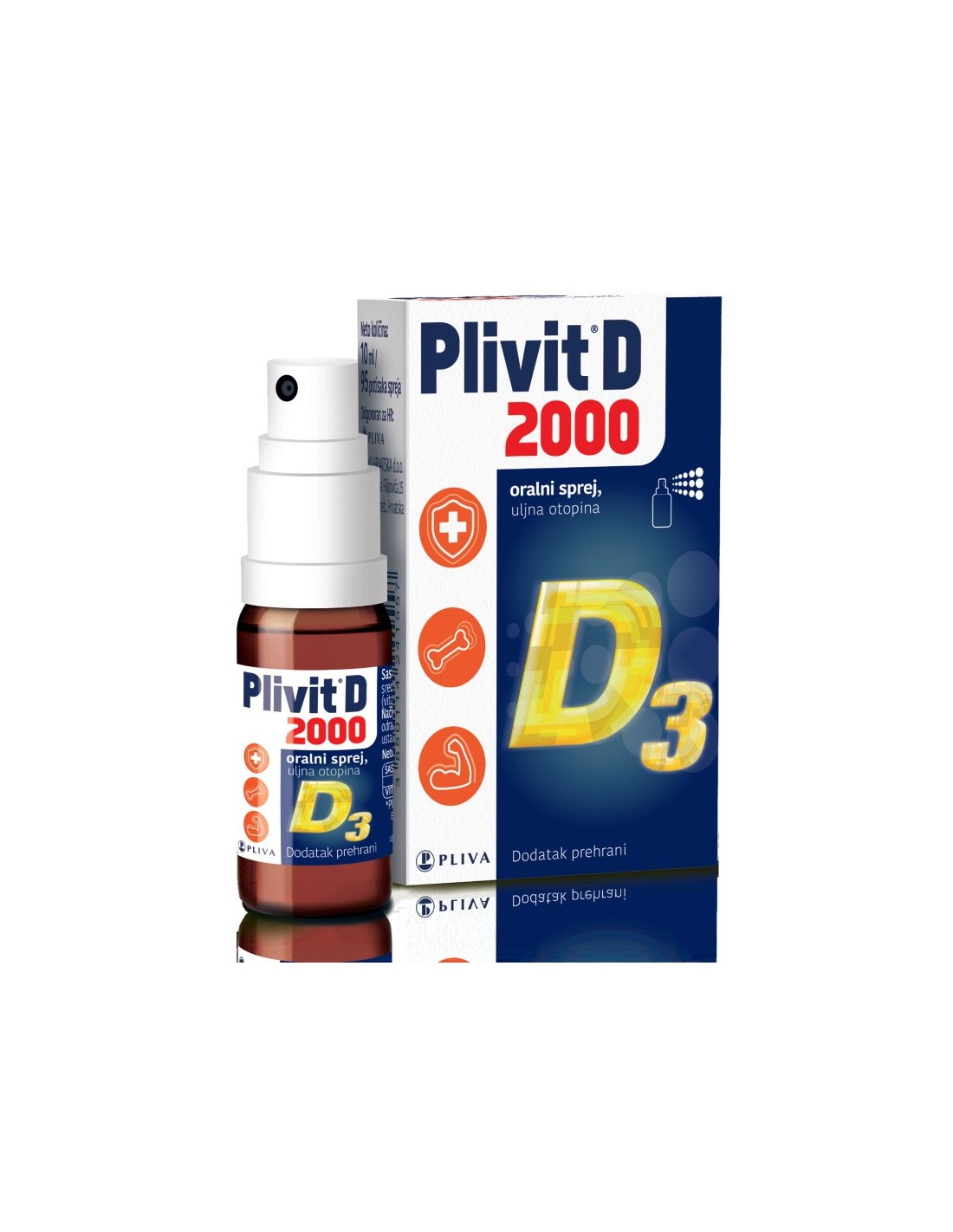 Vitamin D3 oralni sprej 10ml