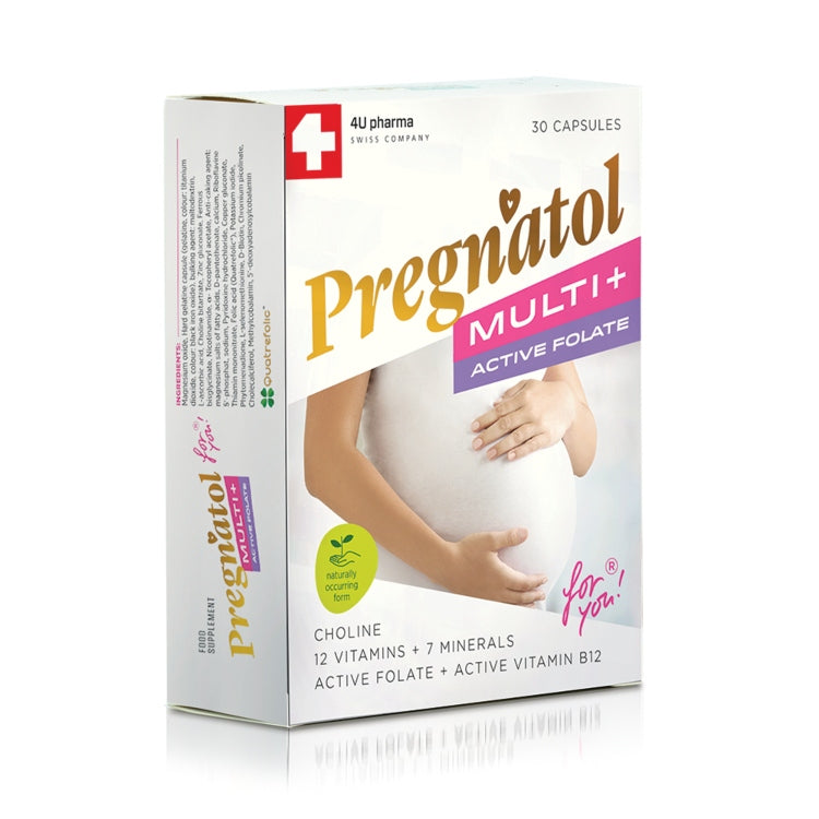 Pregnatol plus aktiv folat +DHA a 30 kapsula+30 tableta