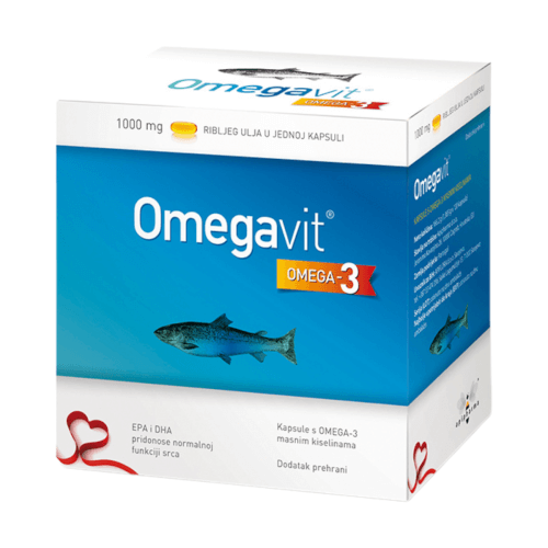 Omegavit Omega 3 1000 mg 120 kapsula