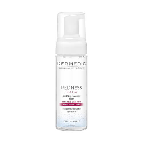 Dermedic redness calim rosacea prone skine umirujuća pjena za čišćenje 170 ml