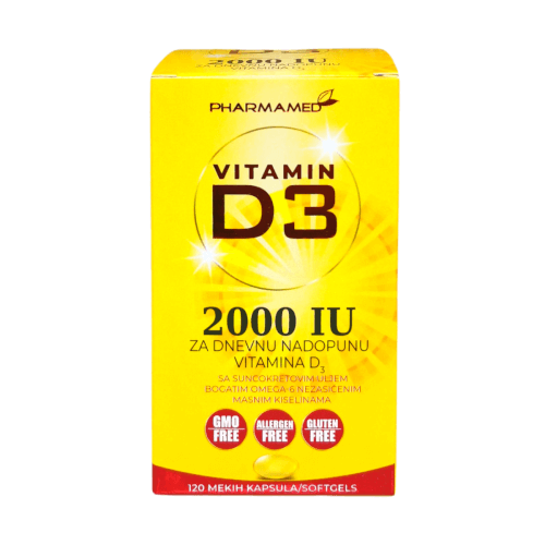 Vitamin D 2000 12 kapsula