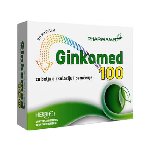 Ginkomed 100 mg 30 tableta