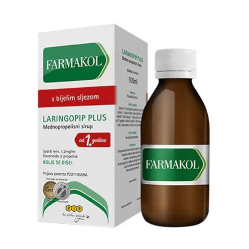 Laringopip plus sirup 120 ml