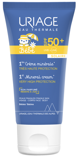 Uriage Bebe SPF+50 mineralna krema 50 ml