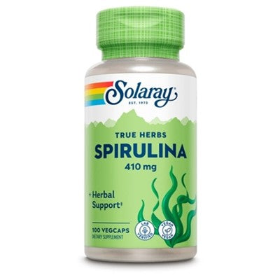 SOLARAY SPIRULINA 410MG 100 KAPSULA