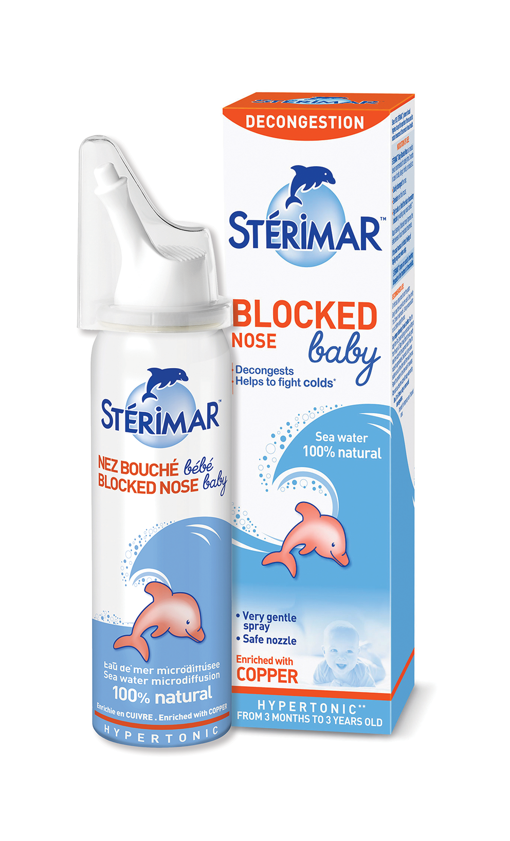 Sterimar Baby hypertonic sprej za nos 50 ml