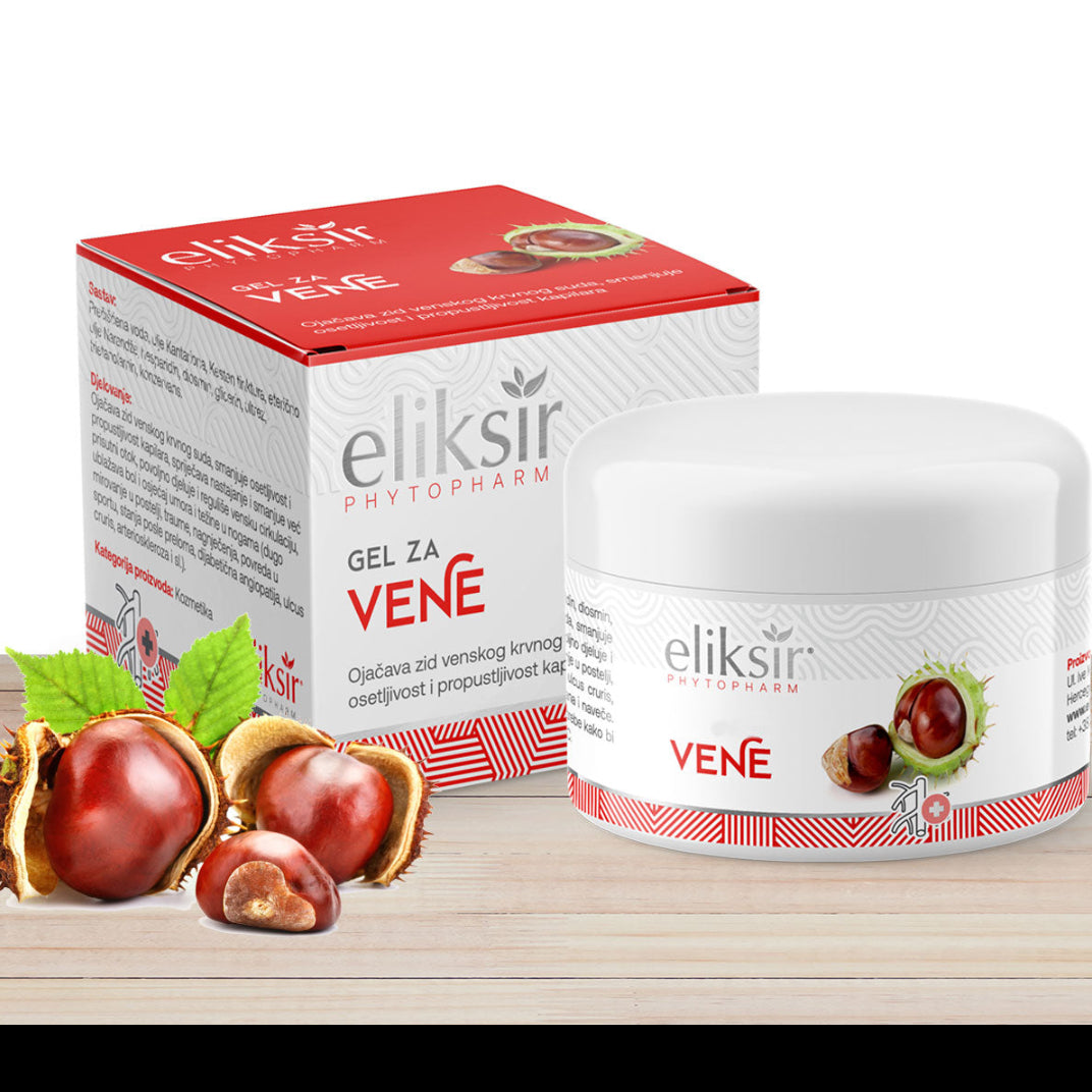 Eliksir gel za vene