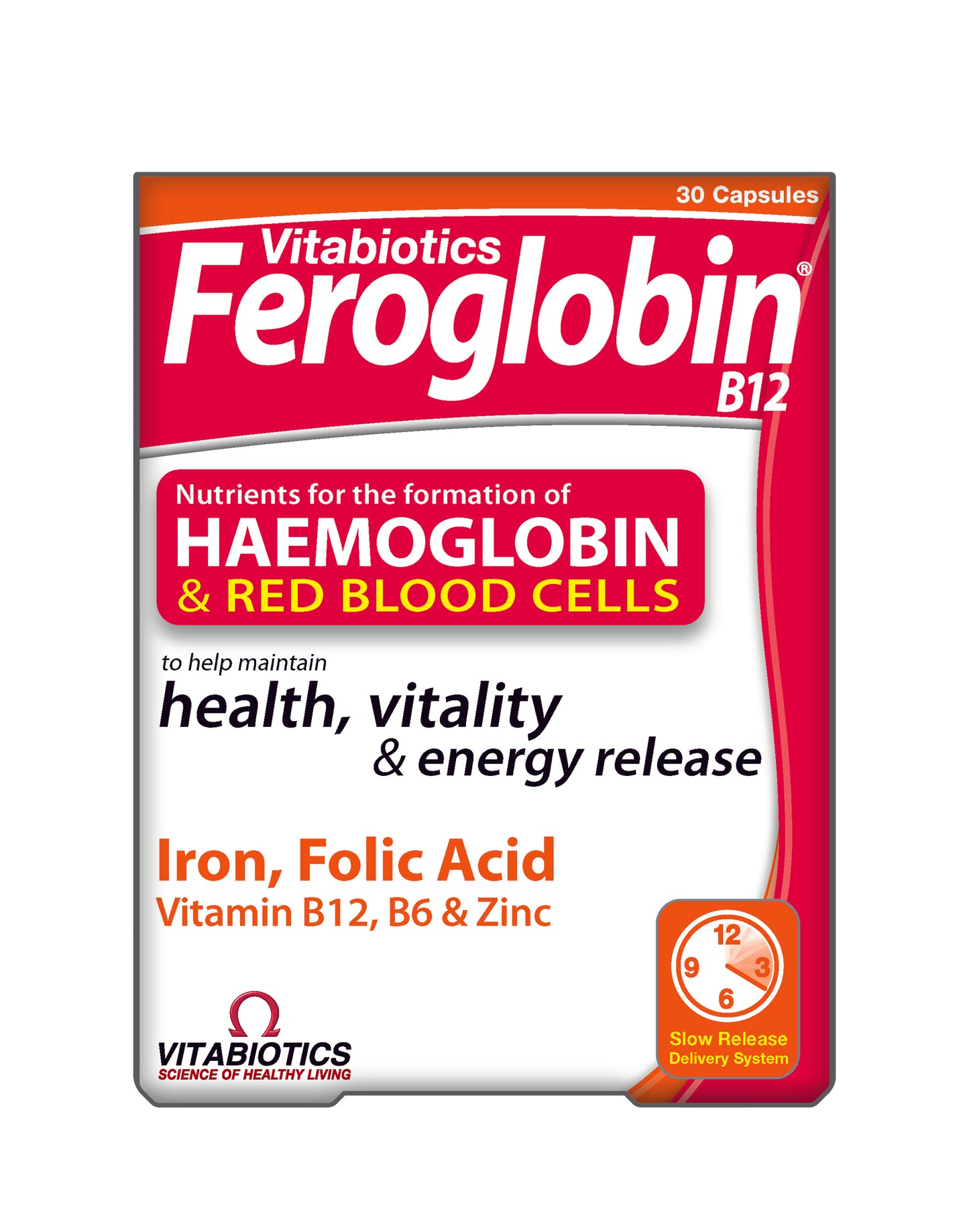 Feroglobin B12 30 kapsula