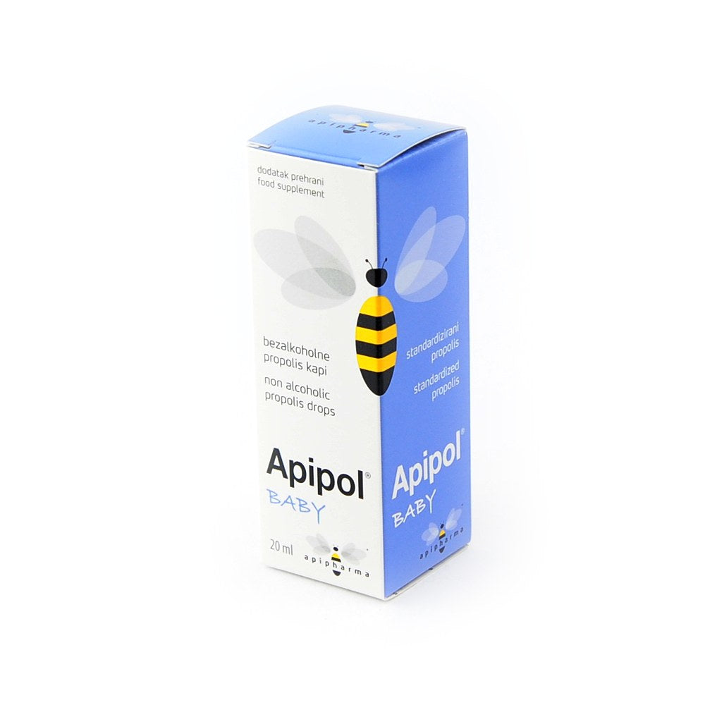 APIPOL PROPOLIS KAPI ZA JAČANJE OTPORNOSTI ORGANIZMA 20 ML